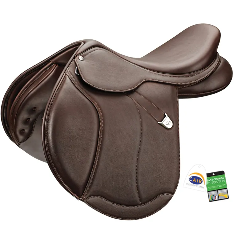 bates-caprilli-close-contact-f-aaqvHiHf-0.webp Hot SADDLERY BRANDS INTL Bates Caprilli Close Contact+ Forward Flap With Luxe Leather Saddle Brown