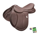 Fashion SADDLERY BRANDS INTL Bates Caprilli Close Contact+ Saddle With Extended Flap And Luxe Leather Brown