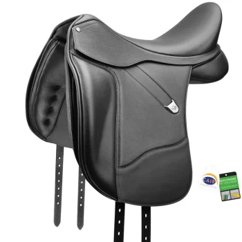 Fashion SADDLERY BRANDS INTL Bates Dressage+ Saddle With CAIR® Classic Black