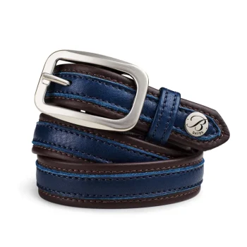 New SADDLERY BRANDS INTL Bates Leather Belt