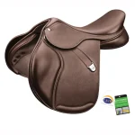 Fashion SADDLERY BRANDS INTL Bates Pony Elevation+ Saddle In Luxe Leather With CAIR® Classic Brown