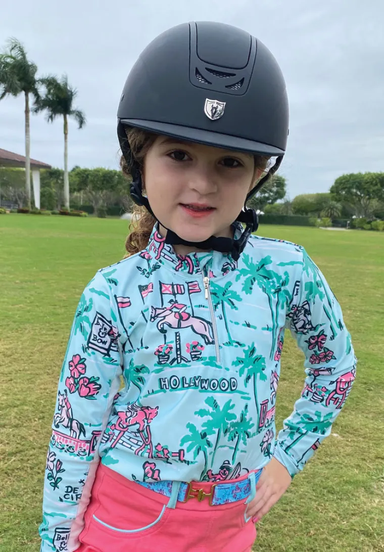 belle-bow-equestrian-children-bxkbJzlS-4.webp Online BELLE AND BOW EQSTRN Belle & Bow Equestrian Children’s Long Sleeve Sun Shirt