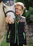 Discount BELLE AND BOW EQSTRN Belle & Bow Equestrian Children’s Reversible Vest Dia Los Muertos