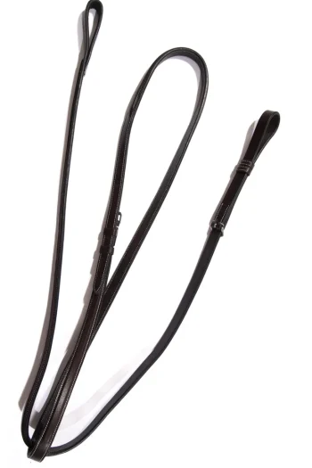 Outlet KL SELECT Black Oak Square-Raised Fancy-Stitched Standing Martingale Brown