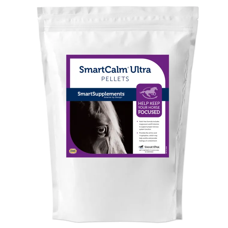 cUzXRkml_0.webp Online SMARTPAK SmartEquine™ SmartCalm® Ultra Pellets - 7.5 lbs.