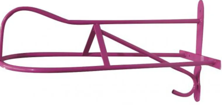 cbbFsycD_3.webp New SHILOH STABLES TACK Western or English Wall-Mount Saddle Rack with Hook