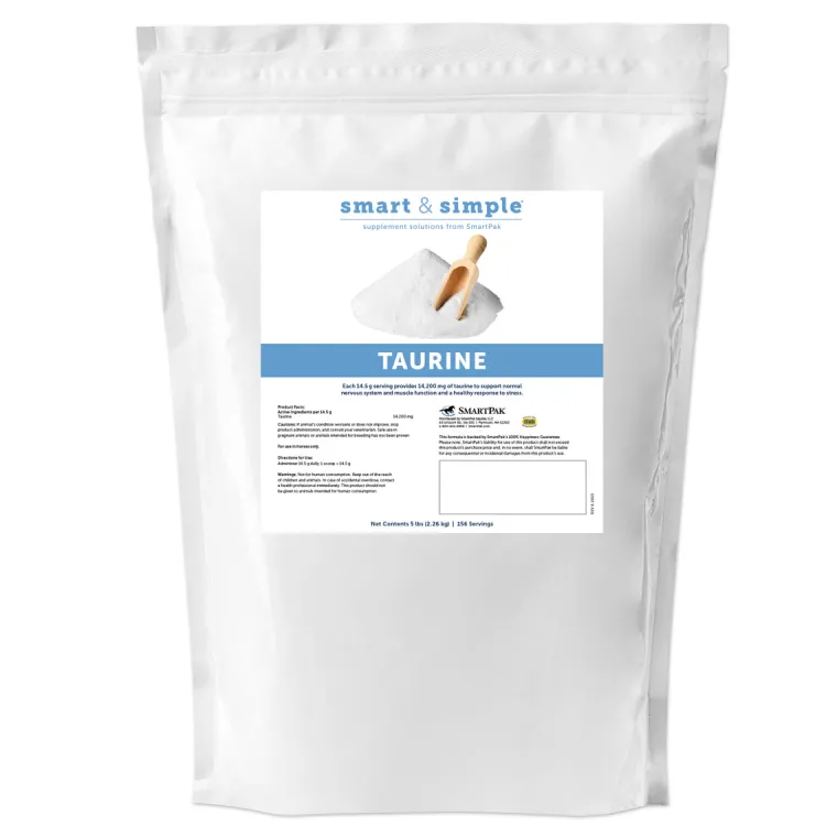 ceelOSEN_0.webp Outlet SMARTPAK Smart & Simple® Taurine Powder by SmartEquine™ - 5 lbs