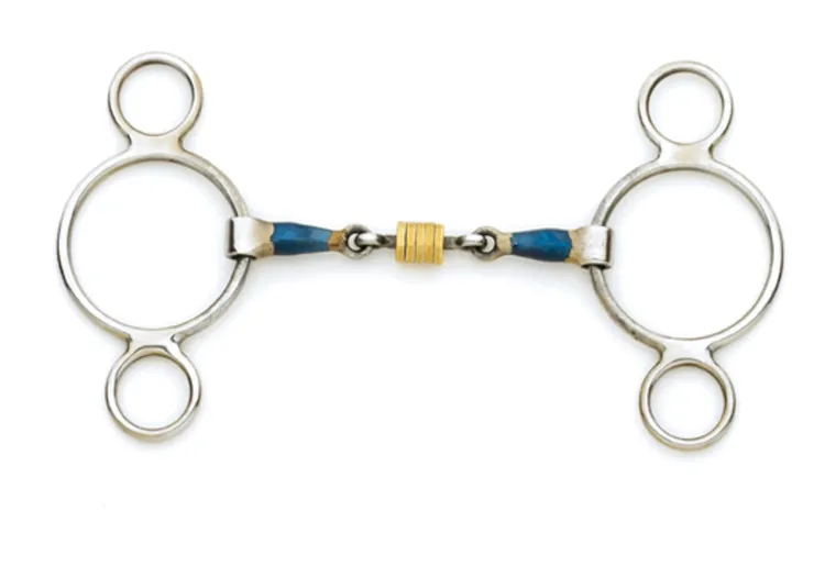 centaur-blue-steel-double-join-YPFmoywa-0.webp Online ERS Centaur® Blue Steel Double-Jointed Disc 2-Ring Gag Bit Stainless