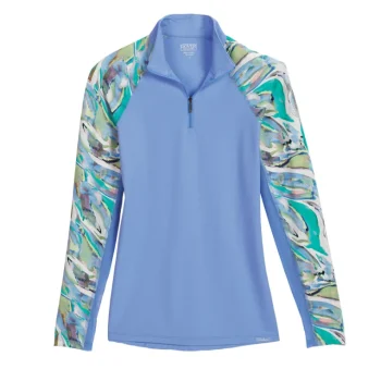 Discount KIRSCH CoolBlast® 100 Ladies’ LaBelle Print Long Sleeve Shirt