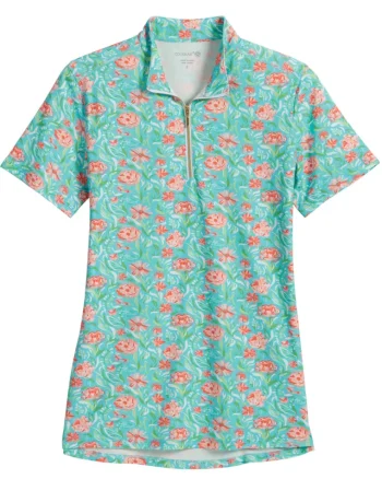 Hot KIRSCH CoolBlast® 100 Ladies’ Siobhan Short Sleeve Shirt Pony Posies