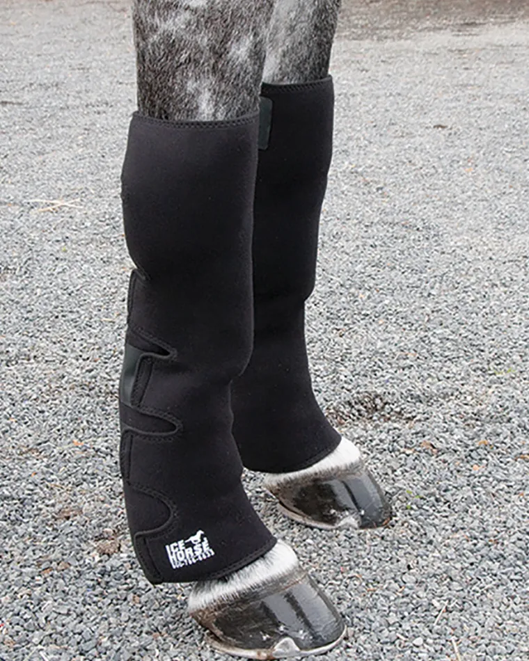 cvRxUojz_3.webp Discount MACKINNON Ice Horse® Full Hind Leg Wrap Pair with Suspender Strap