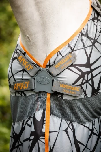 Discount HORSEWARE ® Ireland Amigo® Camo Fly Sheet Grey/Orange