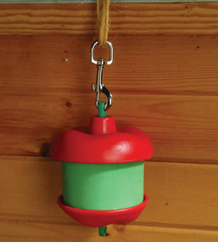 dLobYKmf_2.webp Best HORSEMEN S PRIDE Jolly Stall Snack System Horse Toy Apple