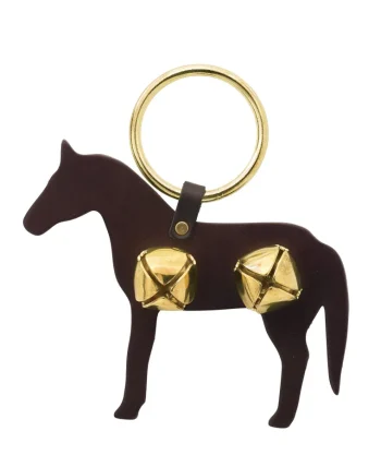 Hot TORY LEATHER Company Sleigh Bell Door Hanger