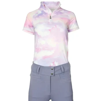 Clearance JPC EQUESTRIAN Dapplebay  Haze Short-Sleeve Sun Shirt Lavender