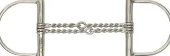 Fashion ERS Double Twisted Wire Pony King Dee Snaffle Bit