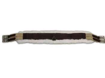 Hot KING YOUNG DS Fleece Girth Brown