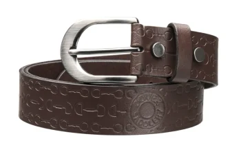 New SAVI GLOBAL FASHION DS Ladies’ Bit-by-Bit™ Embossed Leather Belt