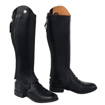 Fashion TEXT HORSE DS Ladies’ Perfect Profile Leather Half Chaps