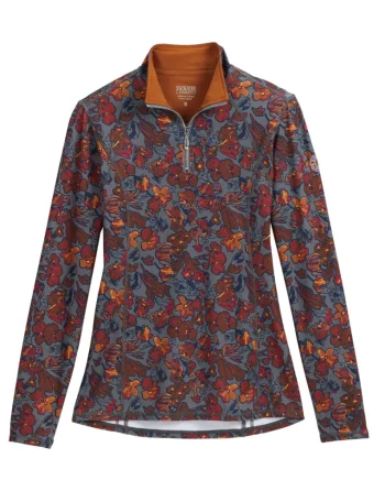 Online KIRSCH DS Ladies’ Saratoga Long Sleeve Shirt Floral Print