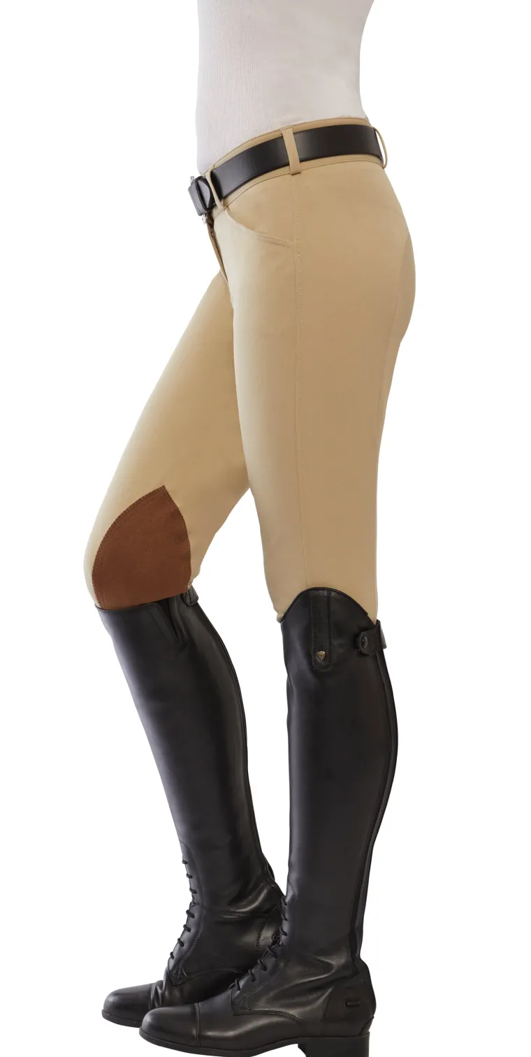 ds-ladies-wellesley-competitio-cKygiMhA-0.webp Discount SUPERHOUSE DS Ladies' Wellesley Competition Knee-Patch Breech Tan