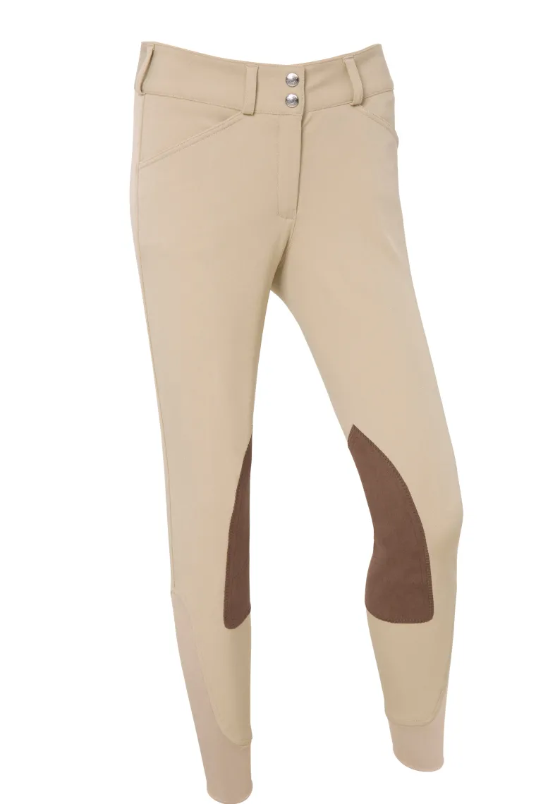 ds-ladies-wellesley-competitio-cKygiMhA-1.webp Discount SUPERHOUSE DS Ladies' Wellesley Competition Knee-Patch Breech Tan