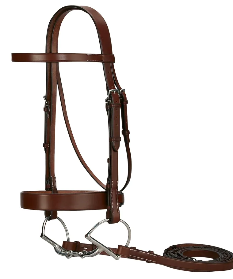 ds-premier-hunt-bridle-fEyXOaCc-0.webp Clearance HARMOHN KRAFT DS Premier Hunt Bridle Oakbark