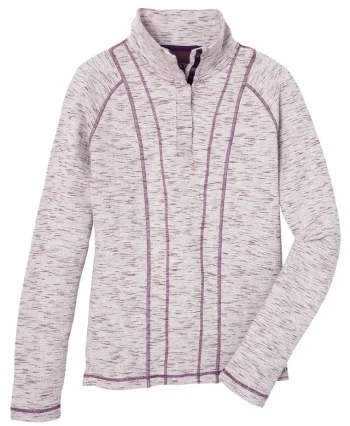 Sale KIRSCH DS Textured Snap Neck Pullover