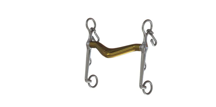 eMxsuOdH_0.webp Discount METLAR/NEUE SCHULE Neue Schule Turtle Tilt™ Weymouth Bit with 14mm Mouth 7cm Shank Salox Gold