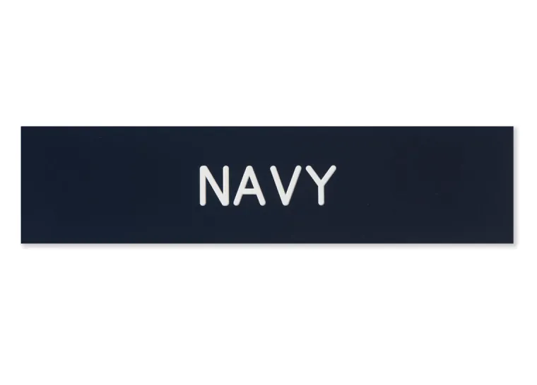 eWzaSpzq_16.webp Discount DOVER DROPSHIP Plastic Stall Plate - 3 lines