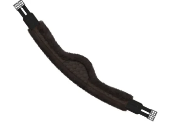 Discount WORLD EQUSTRN BRNDS E.A. Mattes Crescent Long Girth With Detachable Cover Brown