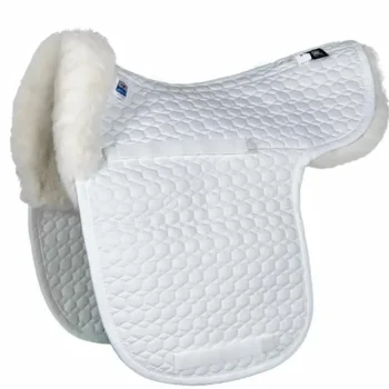 Clearance WORLD EQUSTRN BRNDS E.A. Mattes Dressage Contour Pad With Bare Flaps