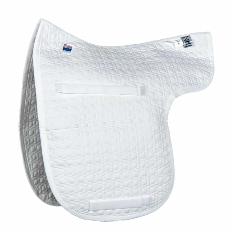 ea-mattes-dressage-light-flann-CRebADVK-0.webp Clearance WORLD EQUSTRN BRNDS E.A. Mattes Dressage Light Flannel Contoured Pad White