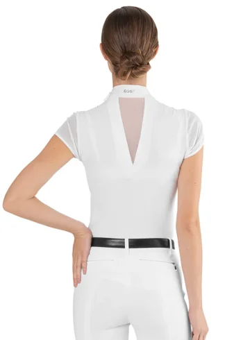 Clearance FRANCO TUCCI SRL EGO7 Ladies’ Rita Short Sleeve Show Shirt White