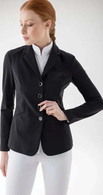 Hot EQUILINE AMERICA Equiline Ladies’ Gerag Show Coat Black