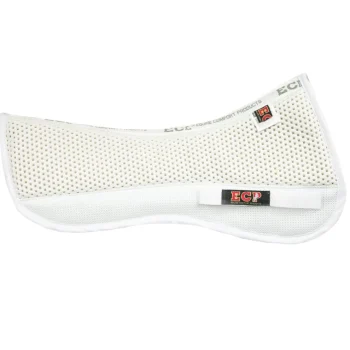 New EQUINE COMFORT Products® Grip Tech Half Pad White