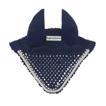 Sale JPC EQUESTRIAN Equine Couture™ Fly Bonnet With Piping And Crystals