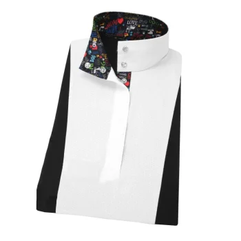 Discount ESSEX CLASSICS Danny & Ron’s Girls’ “I Love My Dog” Luna Performance Short Sleeve Show Shirt