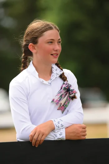 Online ESSEX CLASSICS Girls’ Talent Yarn Long-Sleeve Show Shirt White/Unicorns