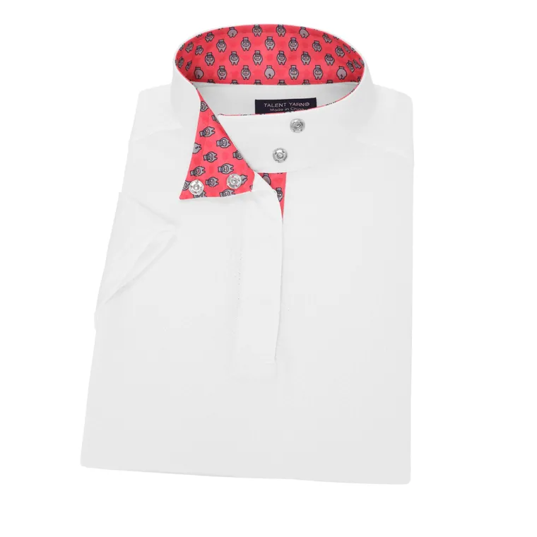 essex-classics-girls-talent-ya-zKdGGyCD-2.webp Clearance ESSEX CLASSICS Girls’ Talent Yarn Short Sleeve Show Shirt