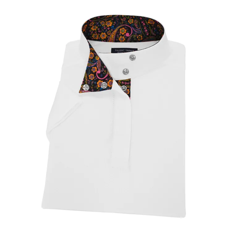 essex-classics-girls-talent-ya-zKdGGyCD-7.webp Clearance ESSEX CLASSICS Girls’ Talent Yarn Short Sleeve Show Shirt