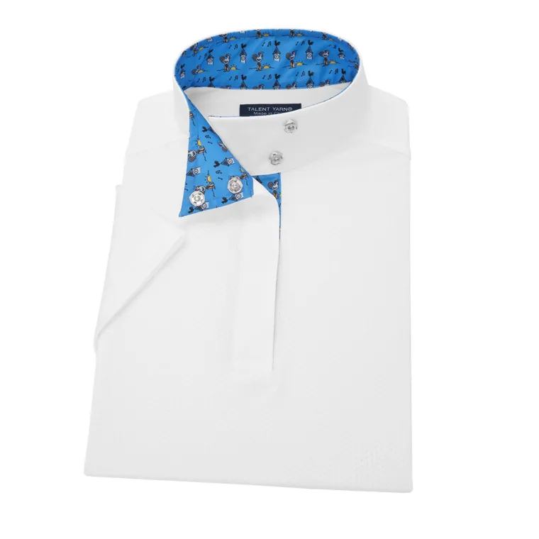 essex-classics-girls-talent-ya-zKdGGyCD-8.webp Clearance ESSEX CLASSICS Girls’ Talent Yarn Short Sleeve Show Shirt