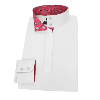 Hot ESSEX CLASSICS Ladies’ Talent Yarn® Straight Collar Long Sleeve Show Shirt