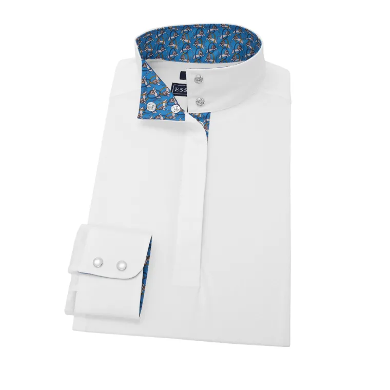 essex-classics-ladies-talent-y-rslRhiAt-23.webp Hot ESSEX CLASSICS Ladies’ Talent Yarn® Straight Collar Long Sleeve Show Shirt