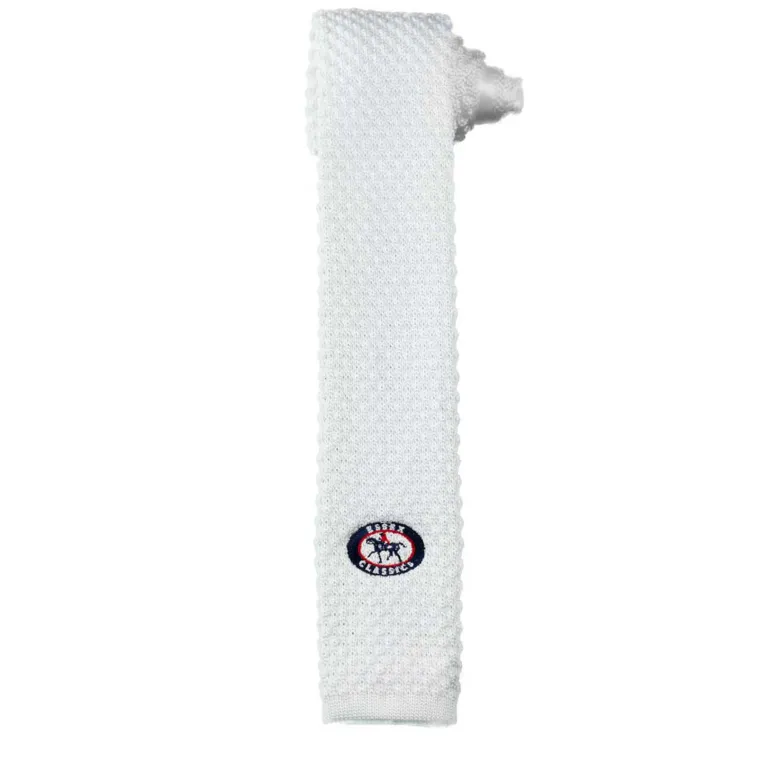 essex-classics-mens-knit-neckt-tyPRPKeD-0.webp Discount ESSEX CLASSICS Men’s Knit Necktie White/Logo
