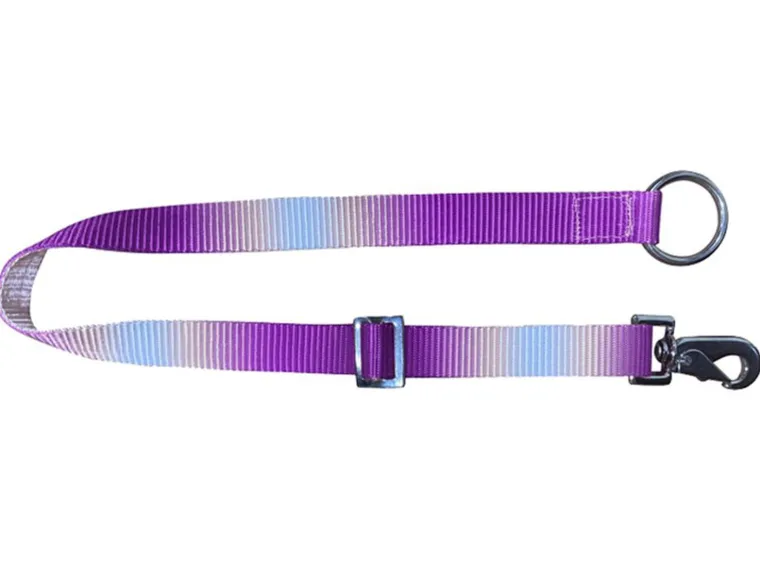 fLuZILAn_2.webp Fashion SHILOH STABLES TACK Showman® Ombré Nylon Adjustable Bucket Hanger