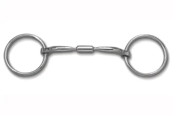 Outlet TOKLAT ORIGINALS Myler® Loose Ring Wide Barrel MB 02 Sweet Iron Comfort Snaffle Stainless Steel