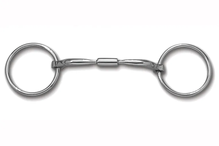 fNvECJMY_0.webp Outlet TOKLAT ORIGINALS Myler® Loose Ring Wide Barrel MB 02 Sweet Iron Comfort Snaffle Stainless Steel