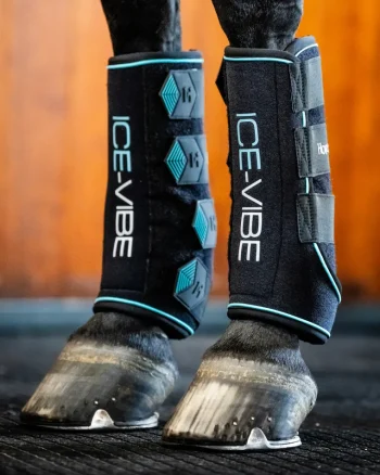 Online HORSEWARE ® Ireland ICE-VIBE® Leg Wraps Black/Aqua