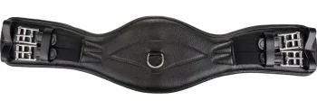 Hot INT RIDING HELMET Flex Rider® Curved Leather Dressage Girth Black